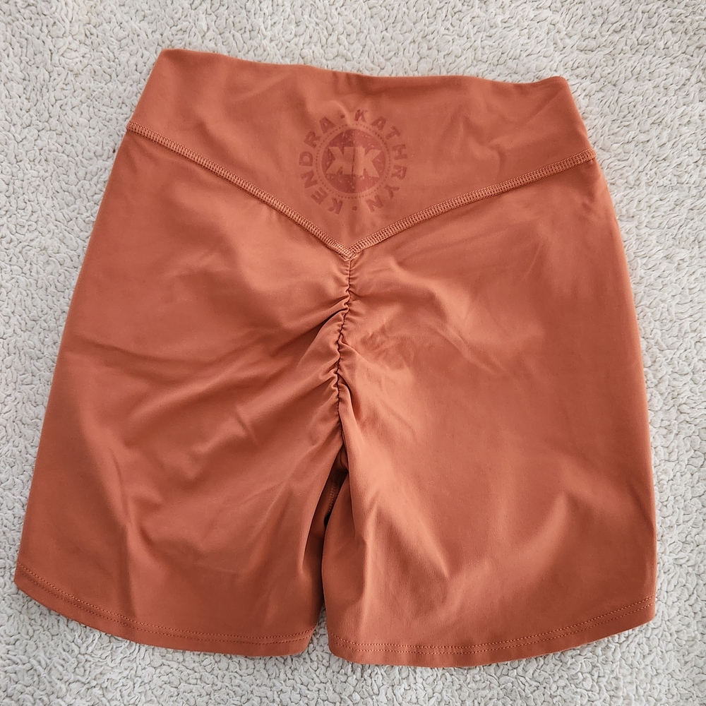 Gymshark Women's Rust Bike Shorts (Sm)